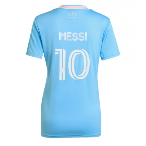 Fotbalové Dres Inter Miami Lionel Messi #10 Dámské Alternativní 2025-26 Krátký Rukáv